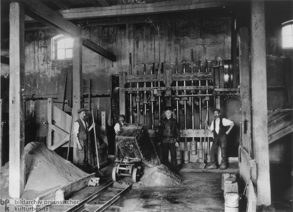 Miners in the Ore Mountains (c. 1910)